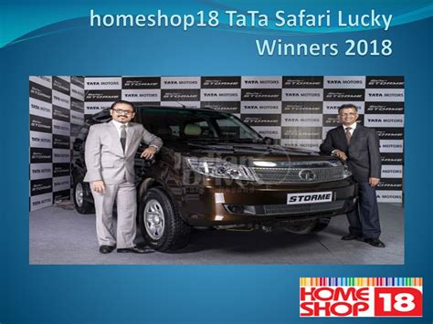 homeshop18 TaTa Safari Lucky Winners .